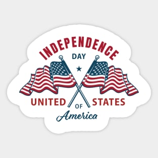 Independence Day Sticker